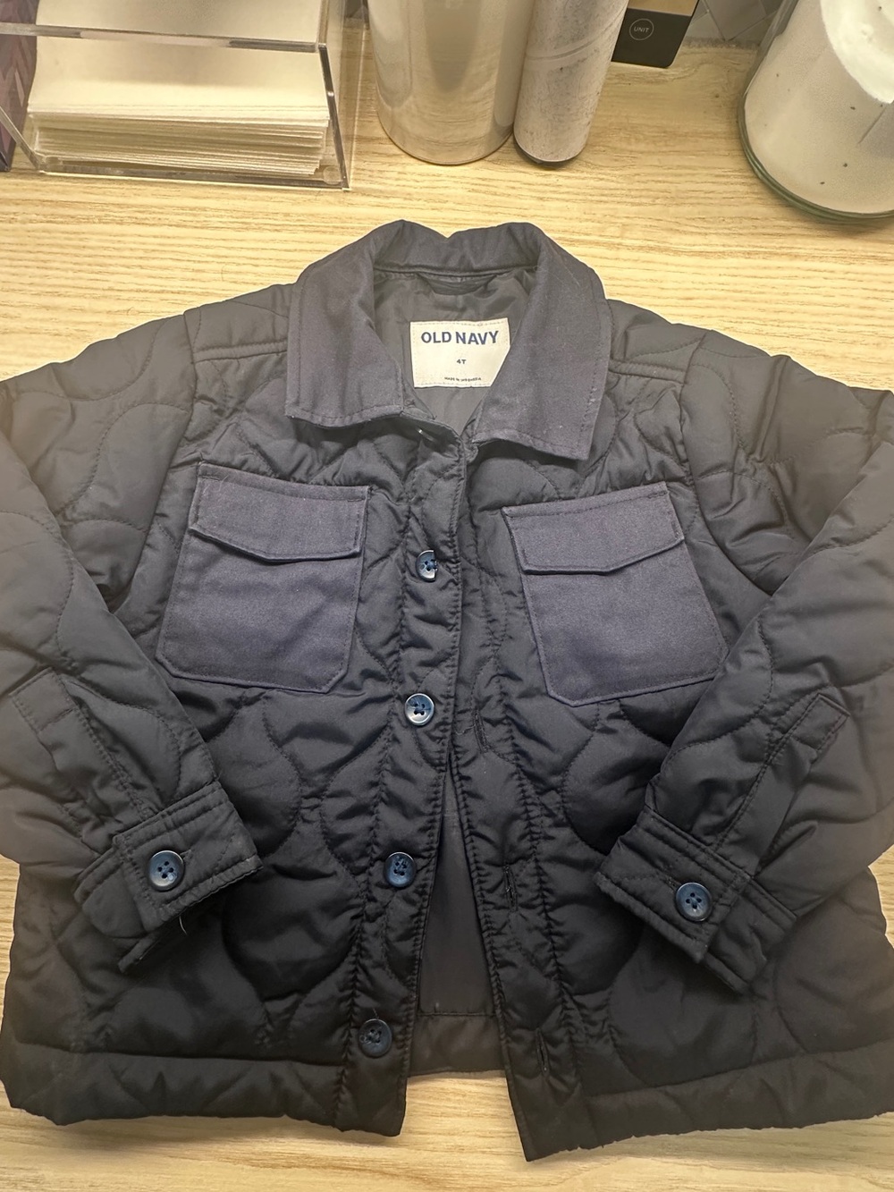 Kids, Old Navy quilted lightweight jacket 4T